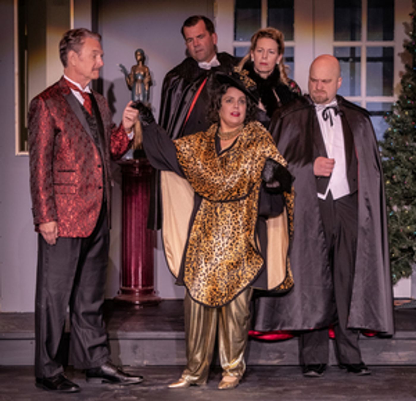 The Farmington Players Present THE GAME'S AFOOT; OR HOLMES FOR THE HOLIDAYS   Image