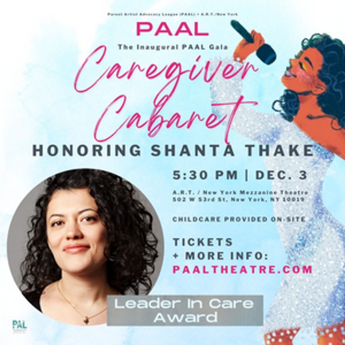 Shanta Thake of Lincoln Center Will Receive First Leader in Care Award at PAAL Gala  Image