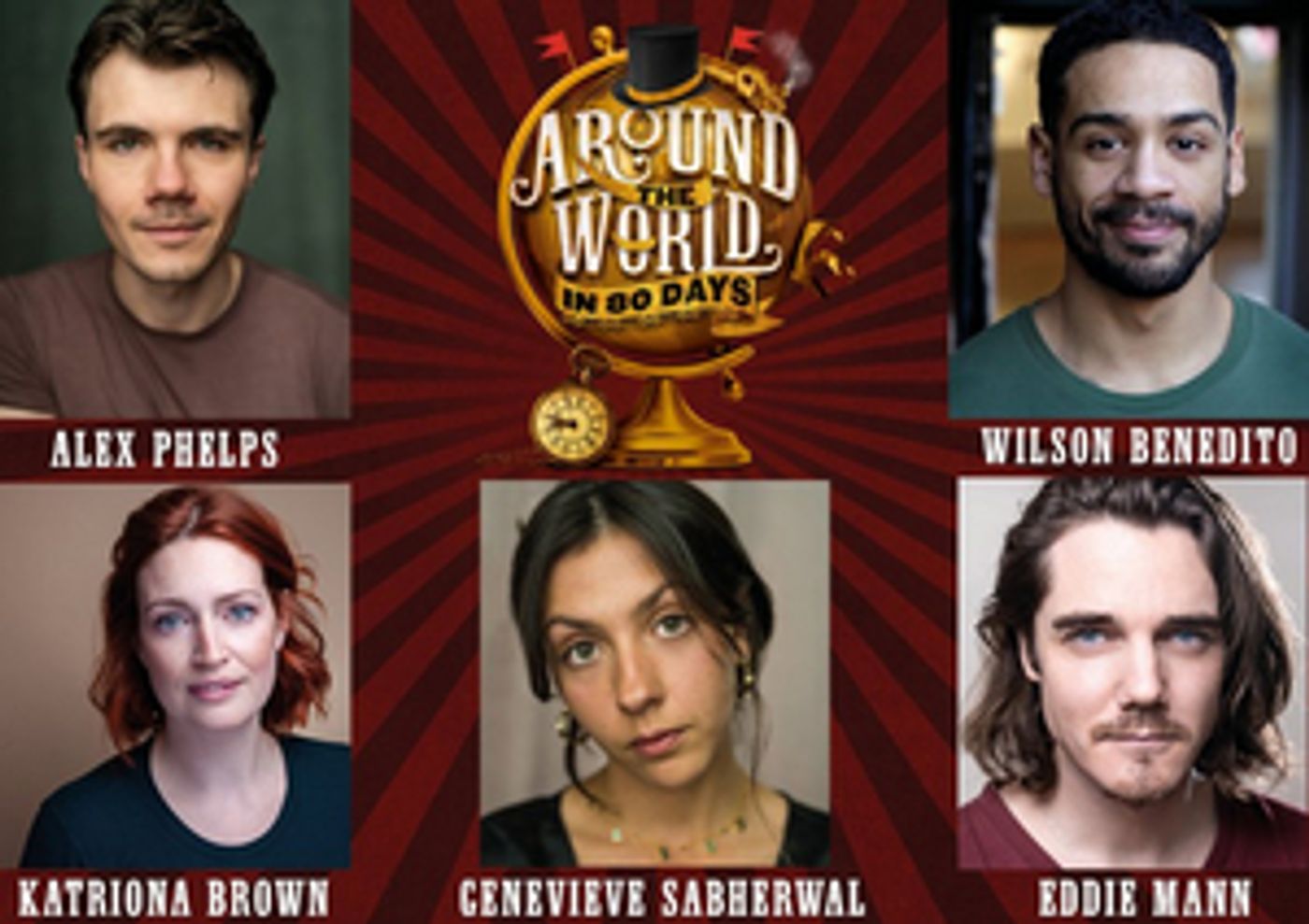 Cast Announced For AROUND THE WORLD IN 80 DAYS at Darlington Hippodrome  Image