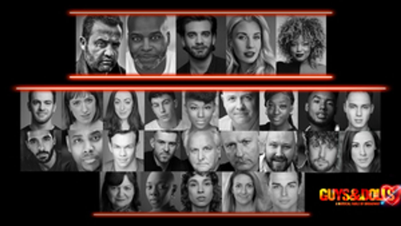 Daniel Mays, Celinde Schoenmaker, Marisha Wallace, and More Will Lead GUYS & DOLLS at the Bridge Theatre; Full Cast Announced!  Image