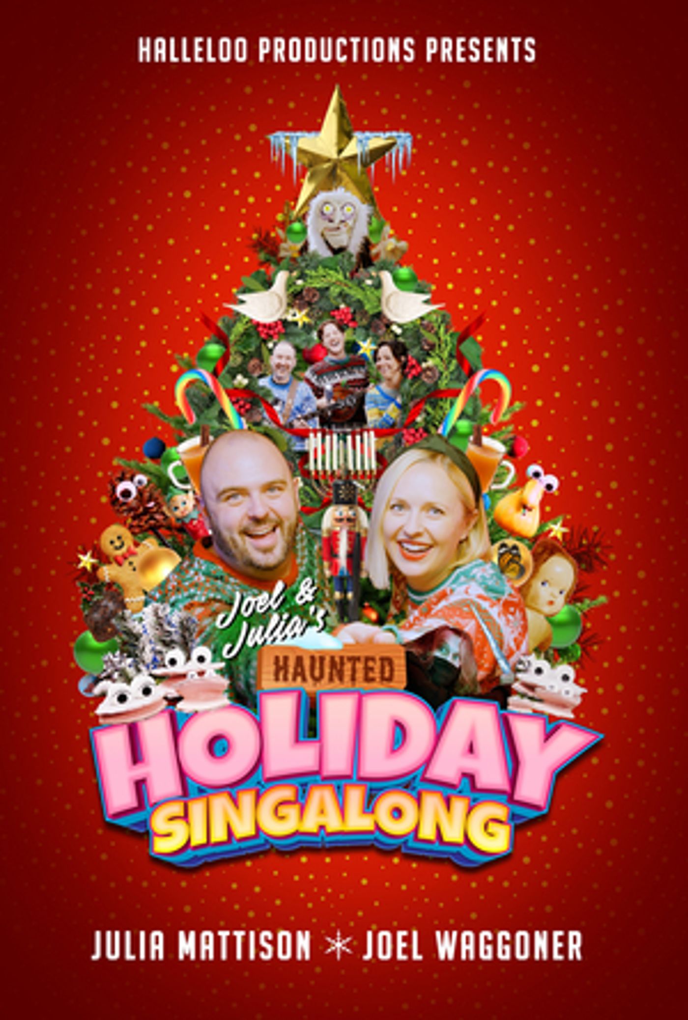 JOEL & JULIA'S HAUNTED HOLIDAY SINGALONG! to be Available to Rent On Demand  Image