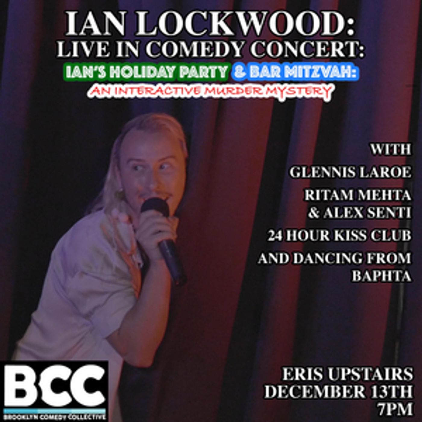 Ian Lockwood: Live In Comedy Concert Comes to Brooklyn Comedy Collective This Month  Image