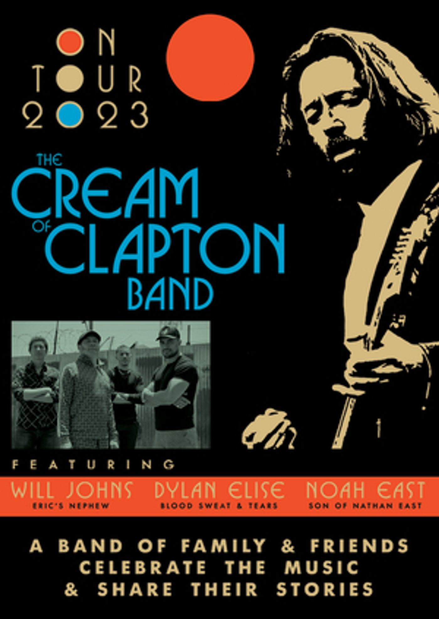 The Cream of Clapton Band Will Tour Europe and the United States in 2023  Image