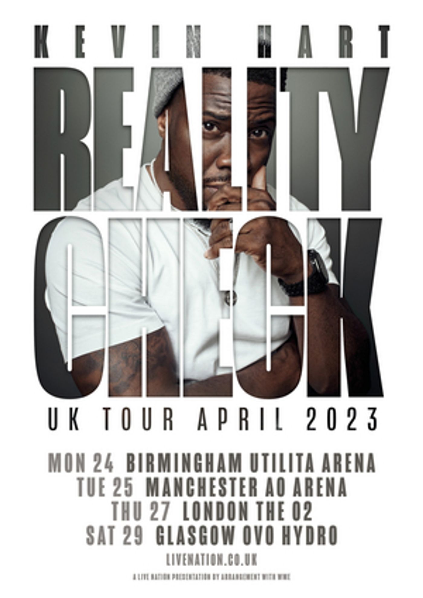 Kevin Hart Will Return to the U.K With 2023 REALITY CHECK Tour  Image