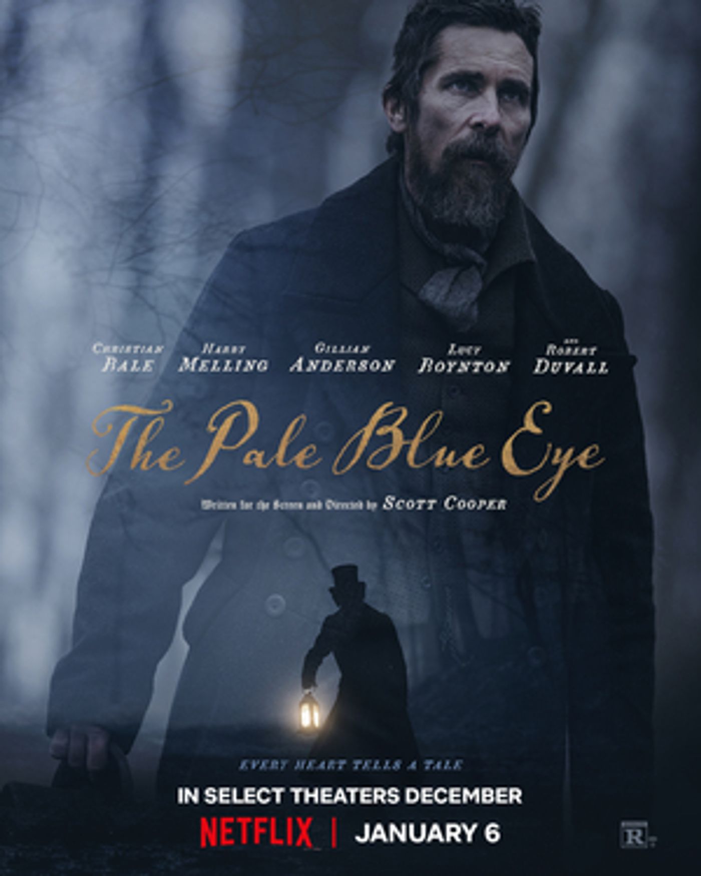 VIDEO: Netflix Debuts THE PALE BLUE EYE Trailer Starring Christian Bale  Image