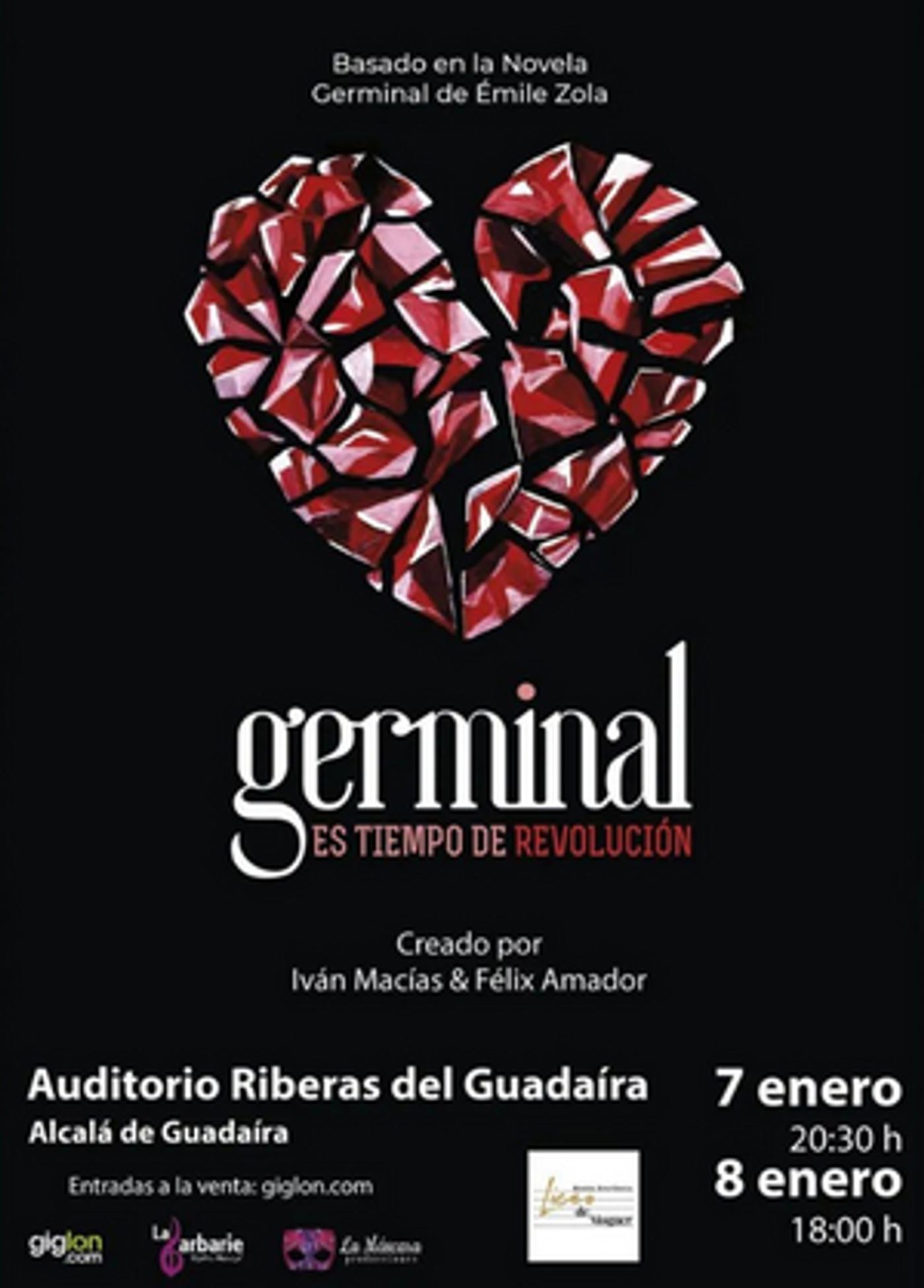 SORTEOS BWW: Te invitamos a ver GERMINAL en gira por España  Image