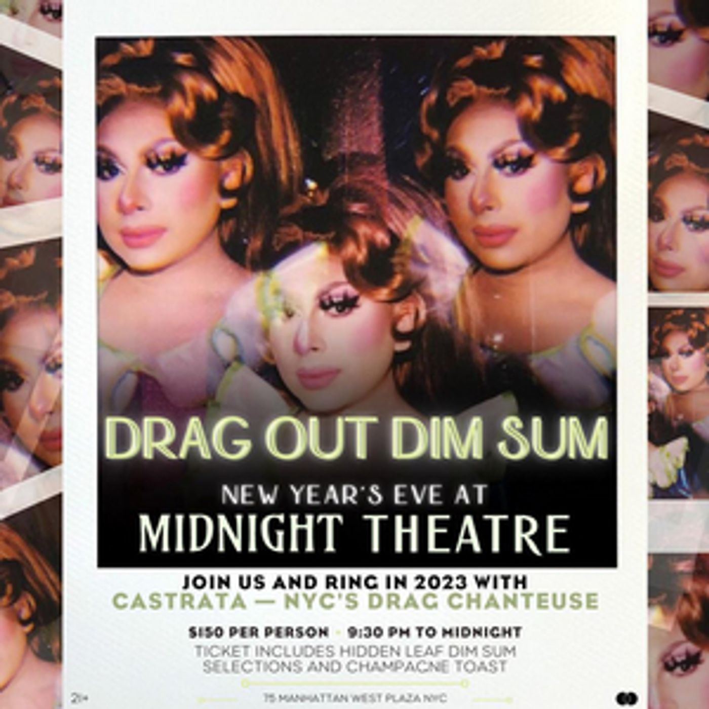 Midnight Theatre to Present DRAG OUT DIM SUM New Year's Eve Event Featuring Castrata  Image