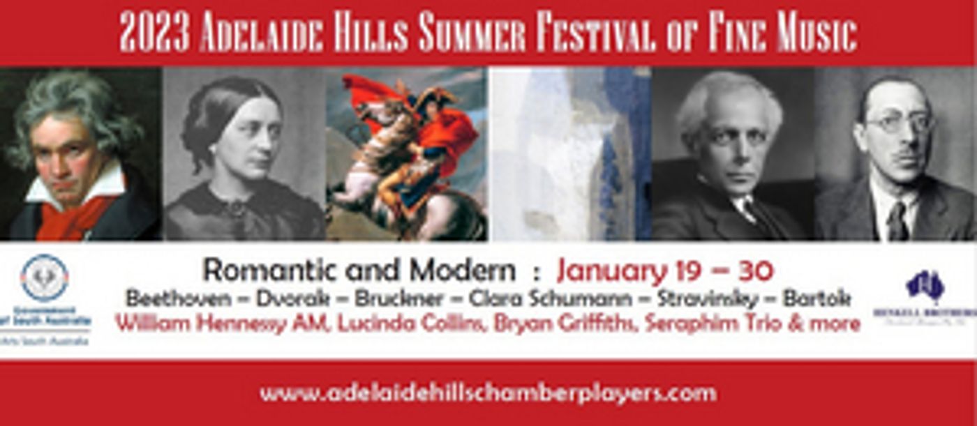 Adelaide Summer Festival Of Fine Music Returns 19 - 30 Jan 2023  Image