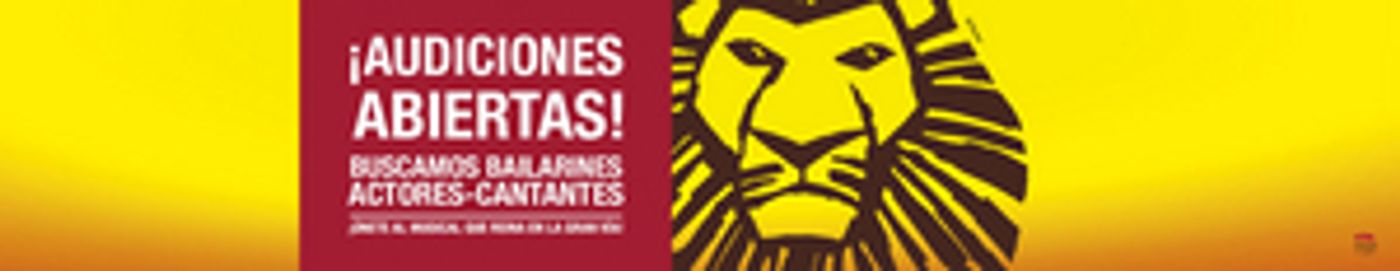 EL REY LEÓN convoca audiciones EL REY LEÓN convoca audiciones Image