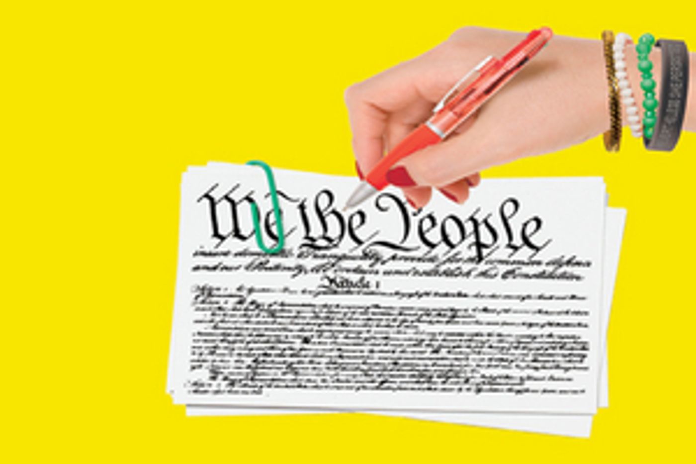 WHAT THE CONSTITUTION MEANS TO ME Comes to City Theatre Company This Month  Image