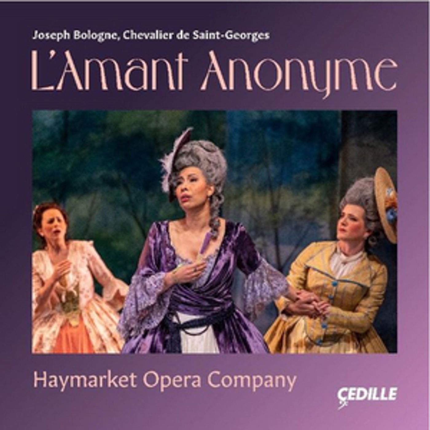 Premiere Recording Of Joseph Bologne's L'AMANT ANONYME Performed By Haymarket Opera Company Out February 10  Image