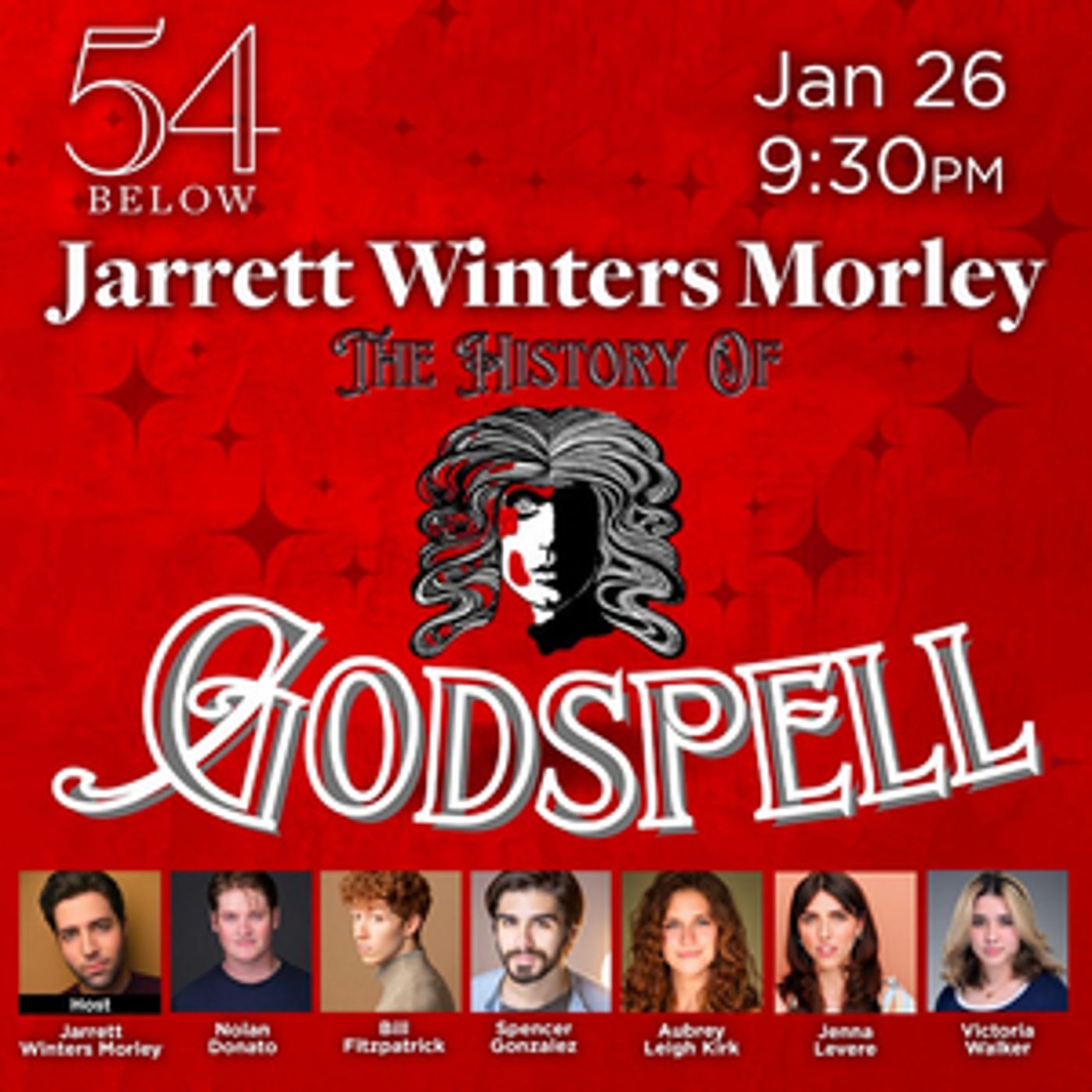 Jarrett Winters Morley Will Lead History-Based Concert Version of GODSPELL at 54 Below  Image