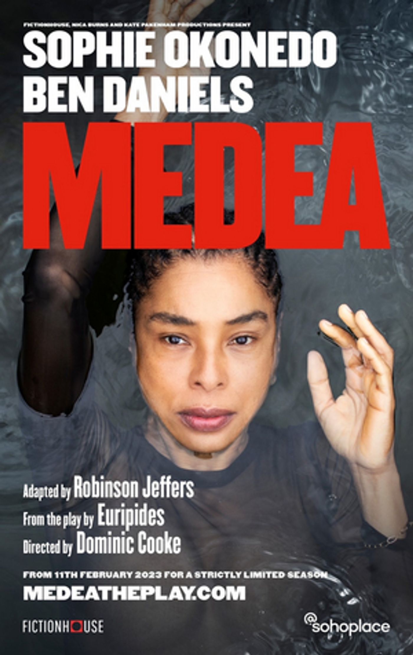 Full Cast Announced For MEDEA Starring Sophie Okonedo and Ben Daniels @sohoplace  Image
