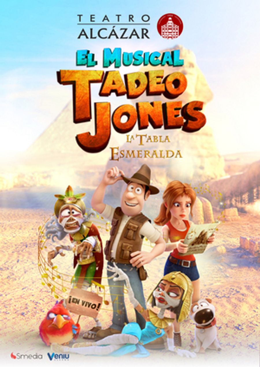 TADEO JONES EL MUSICAL ya ofrece funciones en Madrid Image