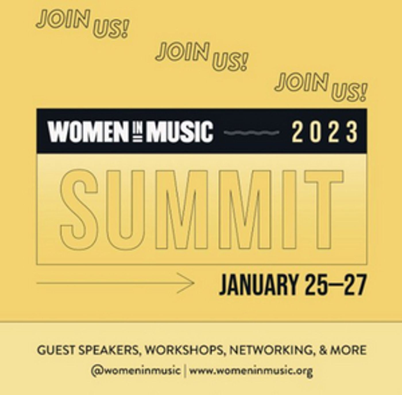 Women In Music Announce Programming For Educational Summit, January 25- 27  Image
