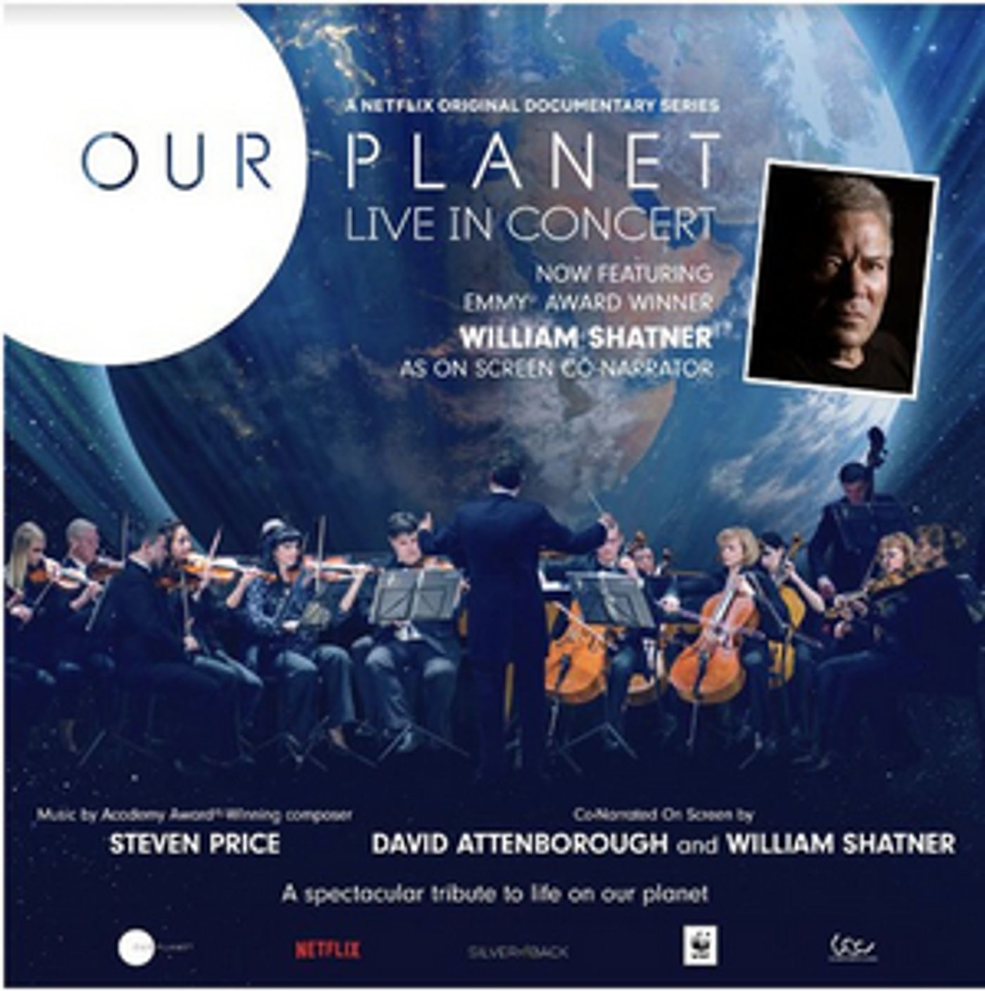 OUT PLANET LIVE Narrated By William Shatner Announced At Kings Theatre April 2023  Image
