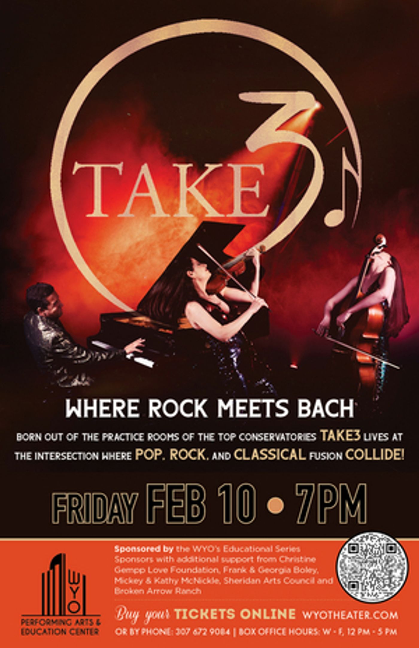 TAKE3 Comes to the WYO Next Month  Image