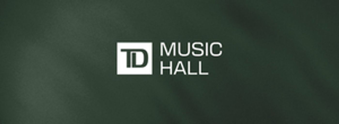 TD Music Hall Toronto's New State-of-the-Art Live Music Venue Opens Next Month At Allied Music Centre  Image