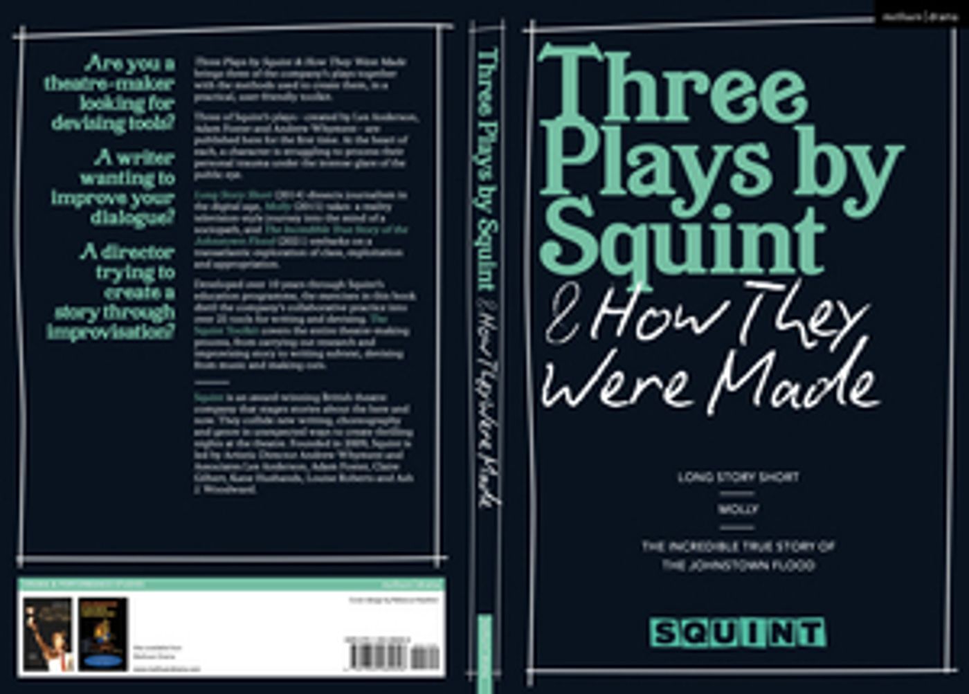 Squint Theatre Will Publish THREE PLAYS BY SQUINT & HOW THEY WERE MADE  Image