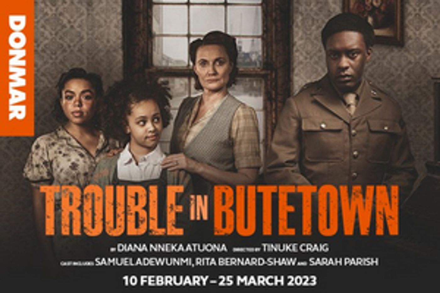 Tickets from £23 for TROUBLE IN BUTETOWN at the Donmar Warehouse  Image