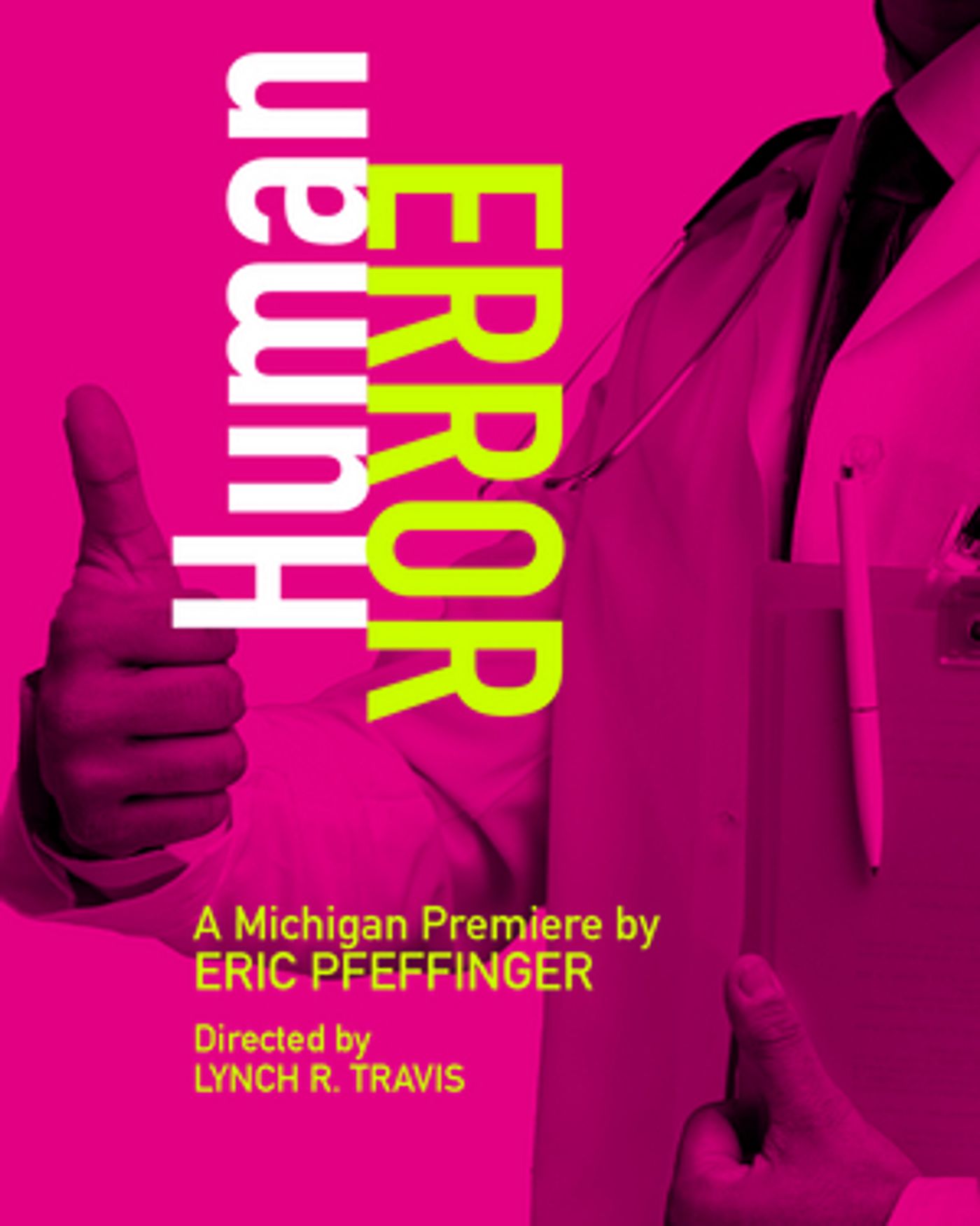 Michigan Premiere of HUMAN ERROR to Open at The Purple Rose Theatre Company in February  Image
