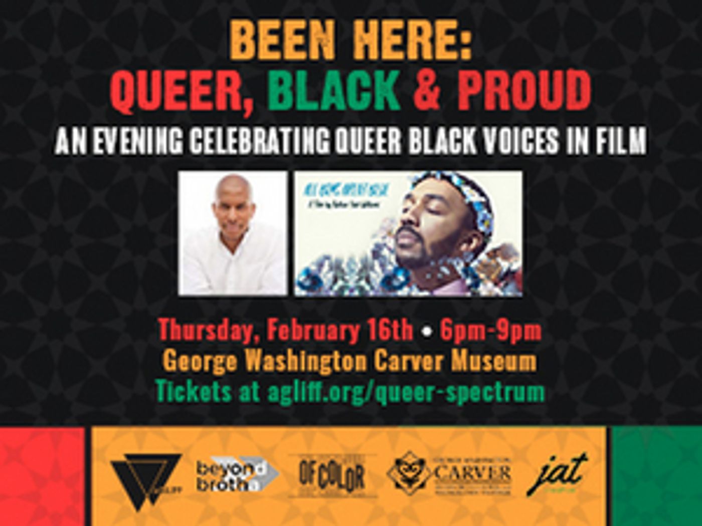 aGLIFF to Present BEEN HERE: QUEER, BLACK & PROUD - An Evening Celebrating Queer Black Voices In Film  Image