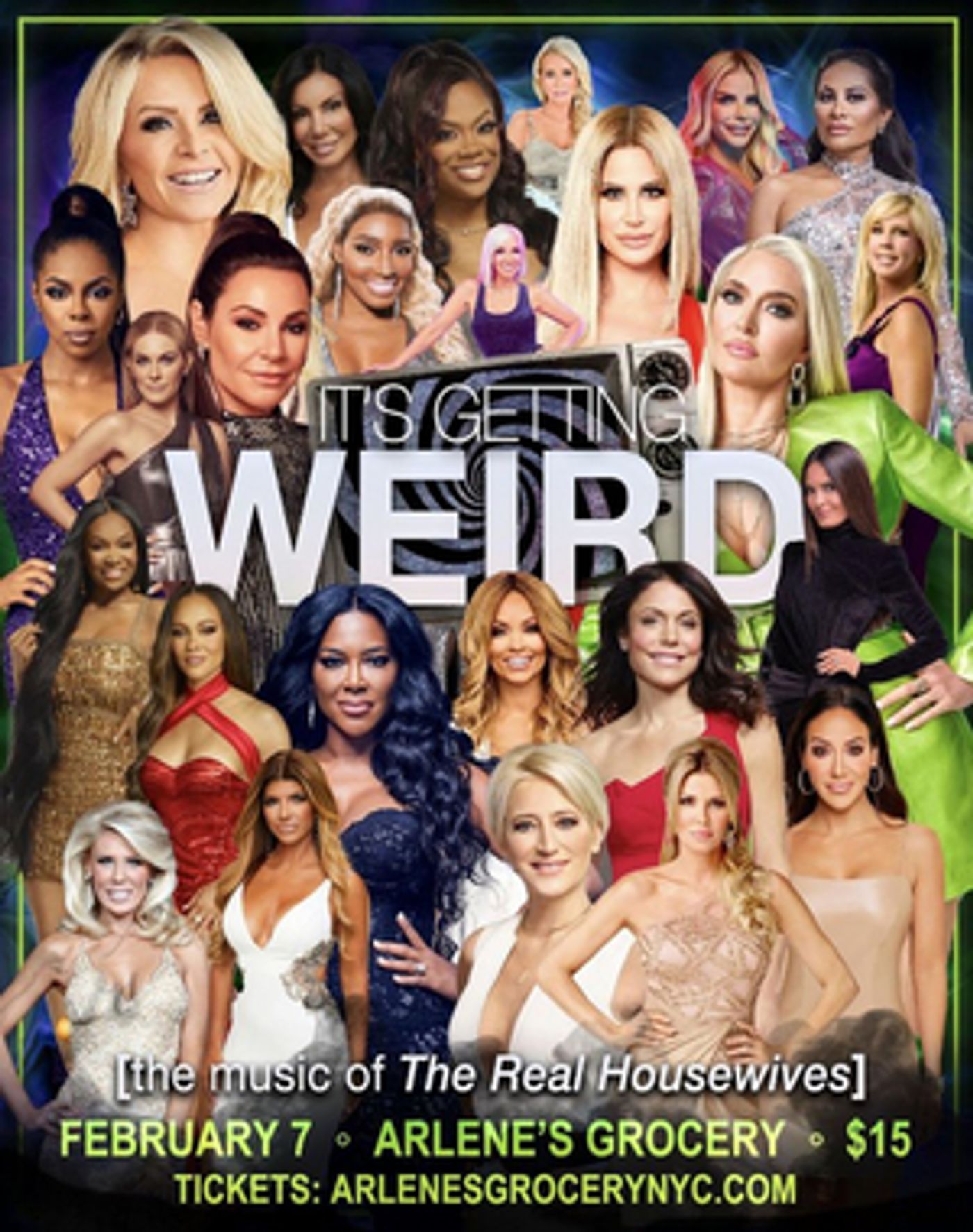 IT'S GETTING WEIRD Brings the Music of THE REAL HOUSEWIVES to Arlene's Grocery  Image
