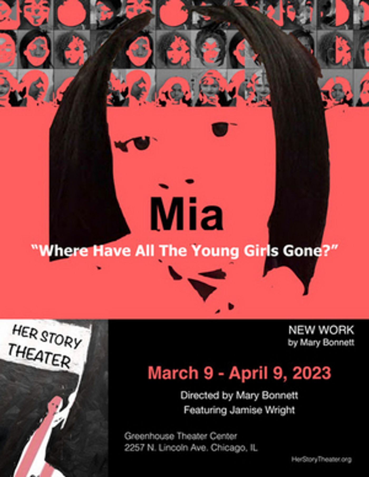 World Premiere of MIA: WHERE HAVE ALL THE YOUNG GIRLS GONE? to Open at Greenhouse Theater Center in March  Image