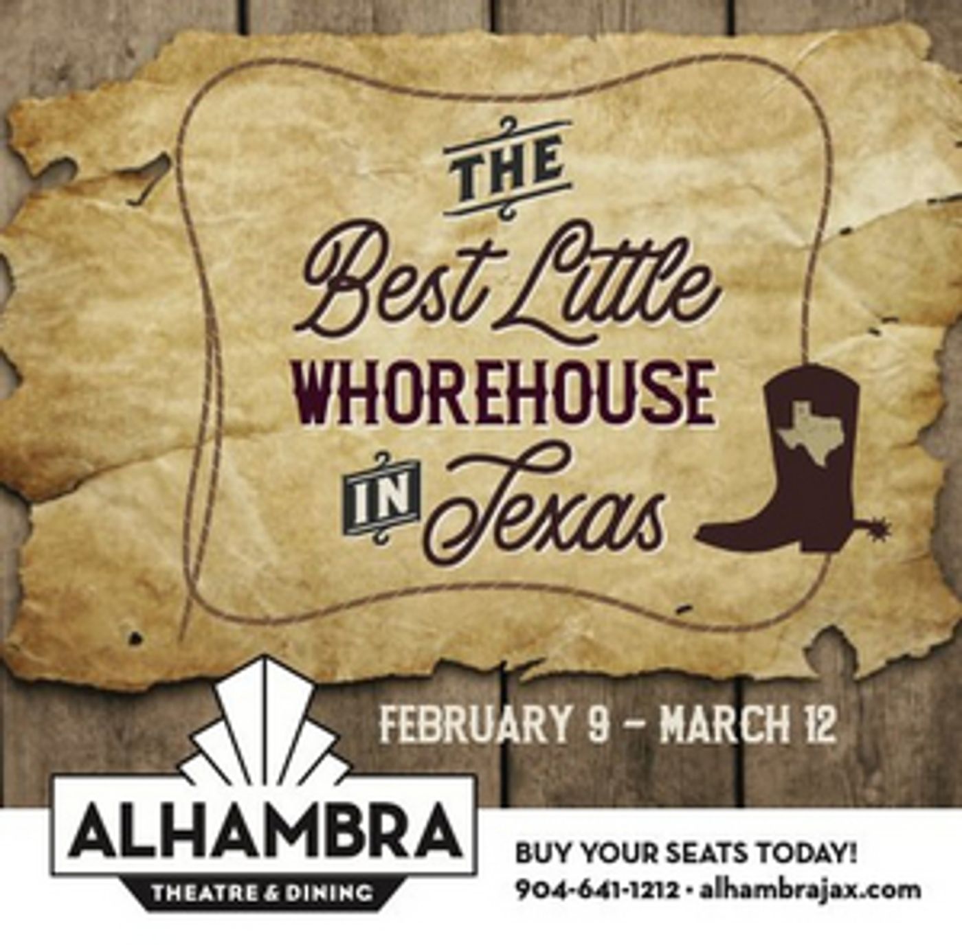 Alhambra Theatre & Dining Presents THE BEST LITTLE WHOREHOUSE IN TEXAS Beginning Next Week  Image