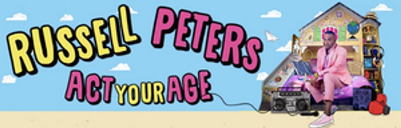 Russell Peters Will Embark on Australian Tour in 2023 With ACT YOUR AGE  Image