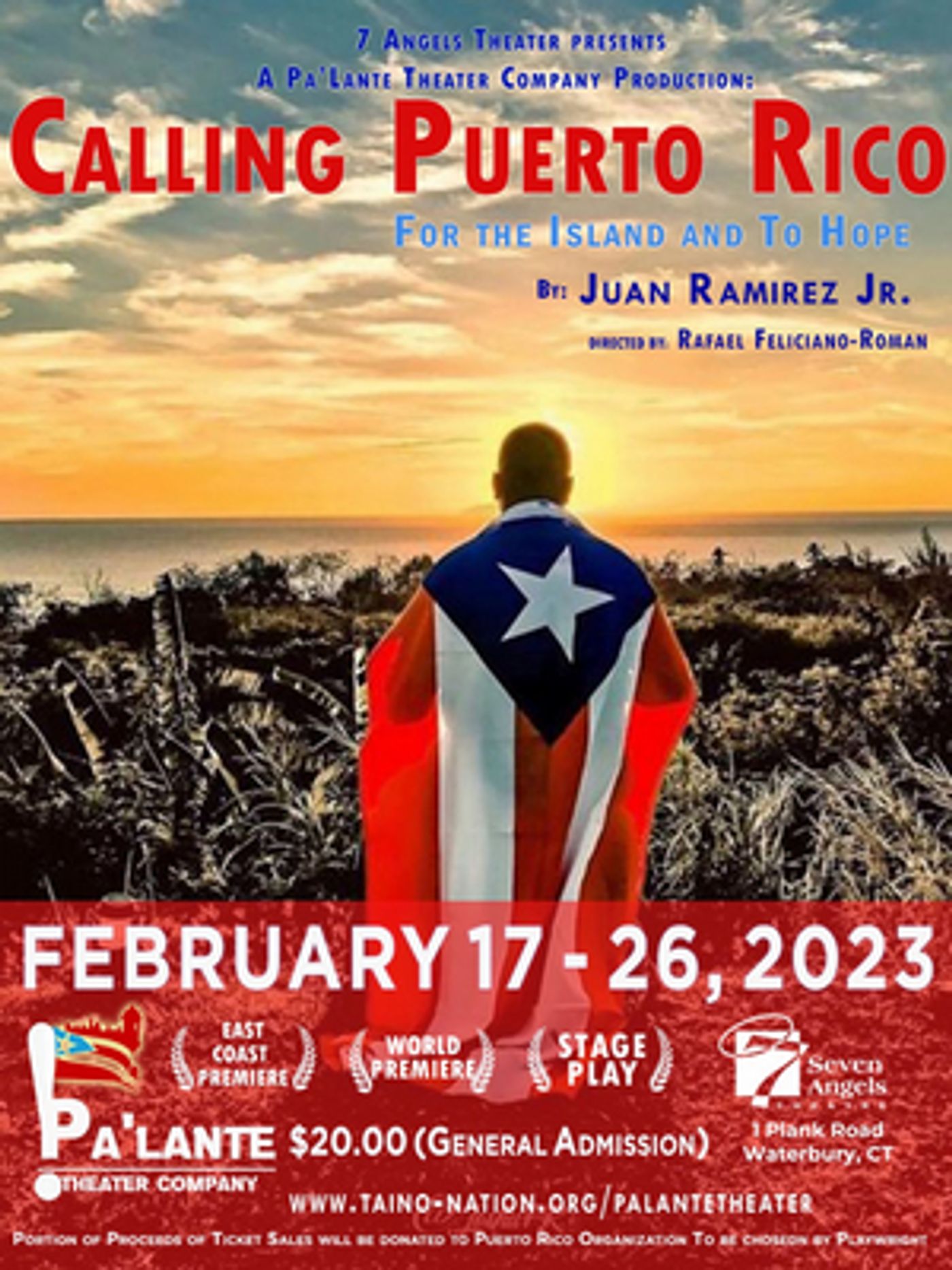 Pa'lante Theatre Company Debuts at Seven Angels Theatre With World Premiere of CALLING PUERTO RICO  Image