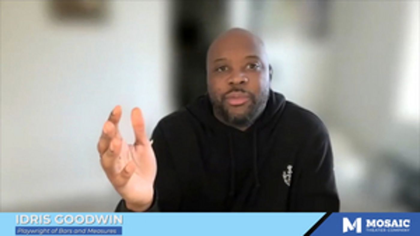 Video: Psalmayene 24 Speaks with Idris Goodwin About DC Premiere of BARS AND MEASURES  Image