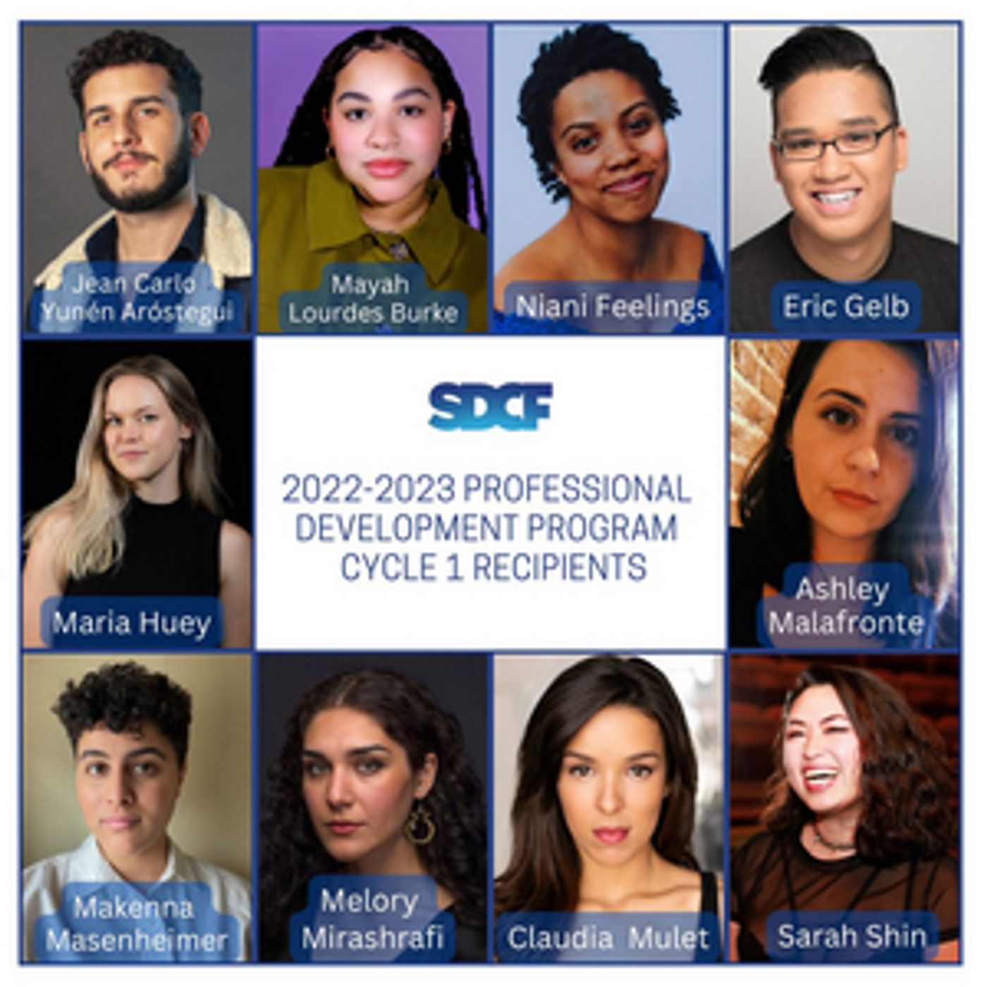 SDCF Announces 2022-2023 Professional Development Program Cycle 1 Recipients  Image
