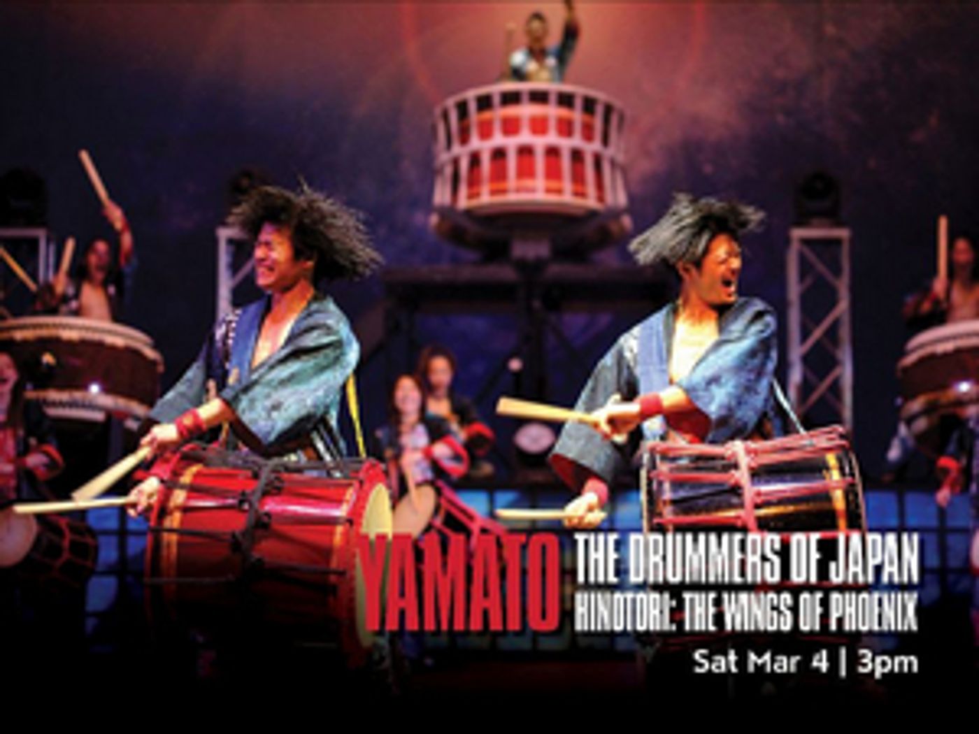 Yamato—The Drummers Of Japan To Celebrate 30th Anniversary At The Soraya  Image