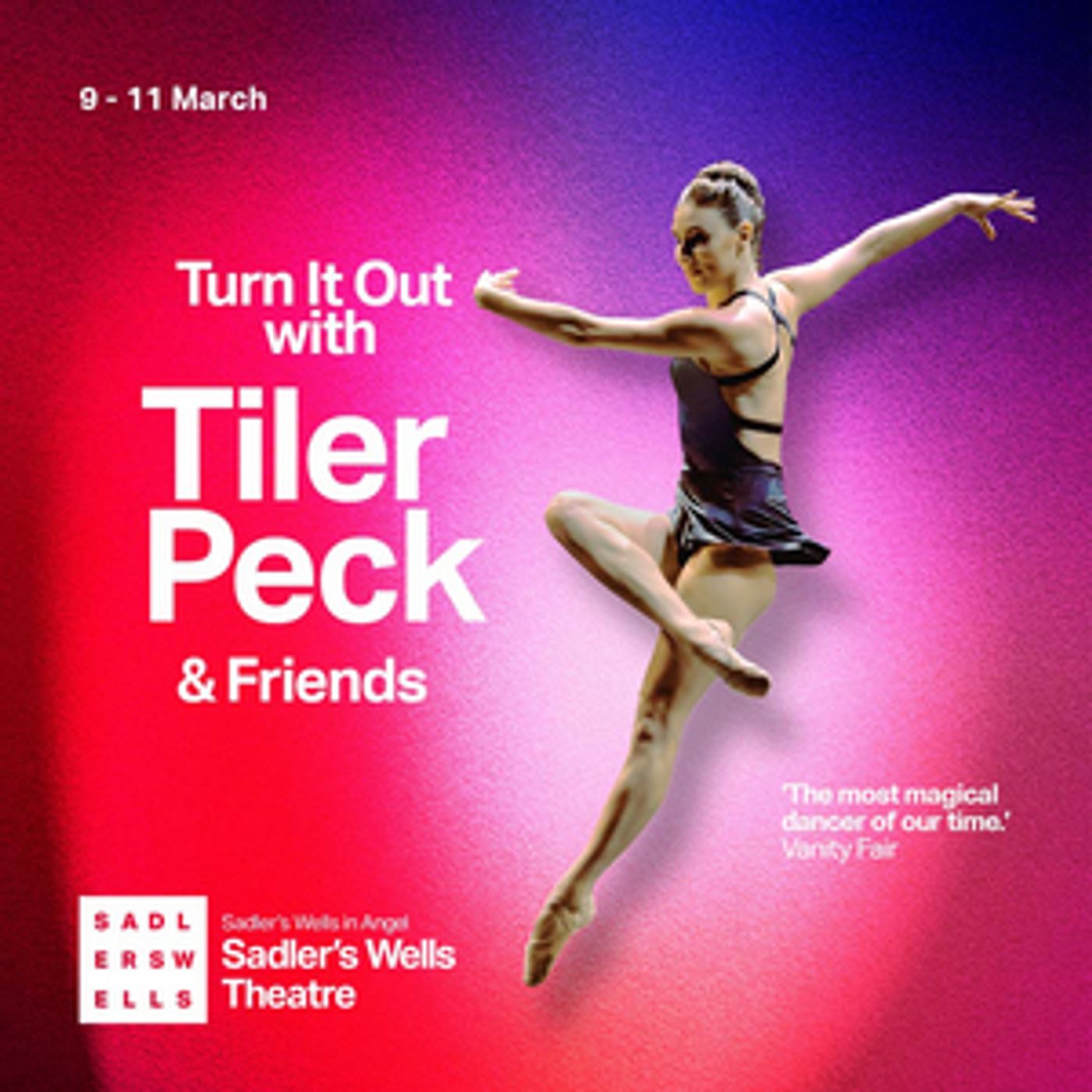Tickets from £18 for TURN IT OUT WITH TILER PECK & FRIENDS  Image