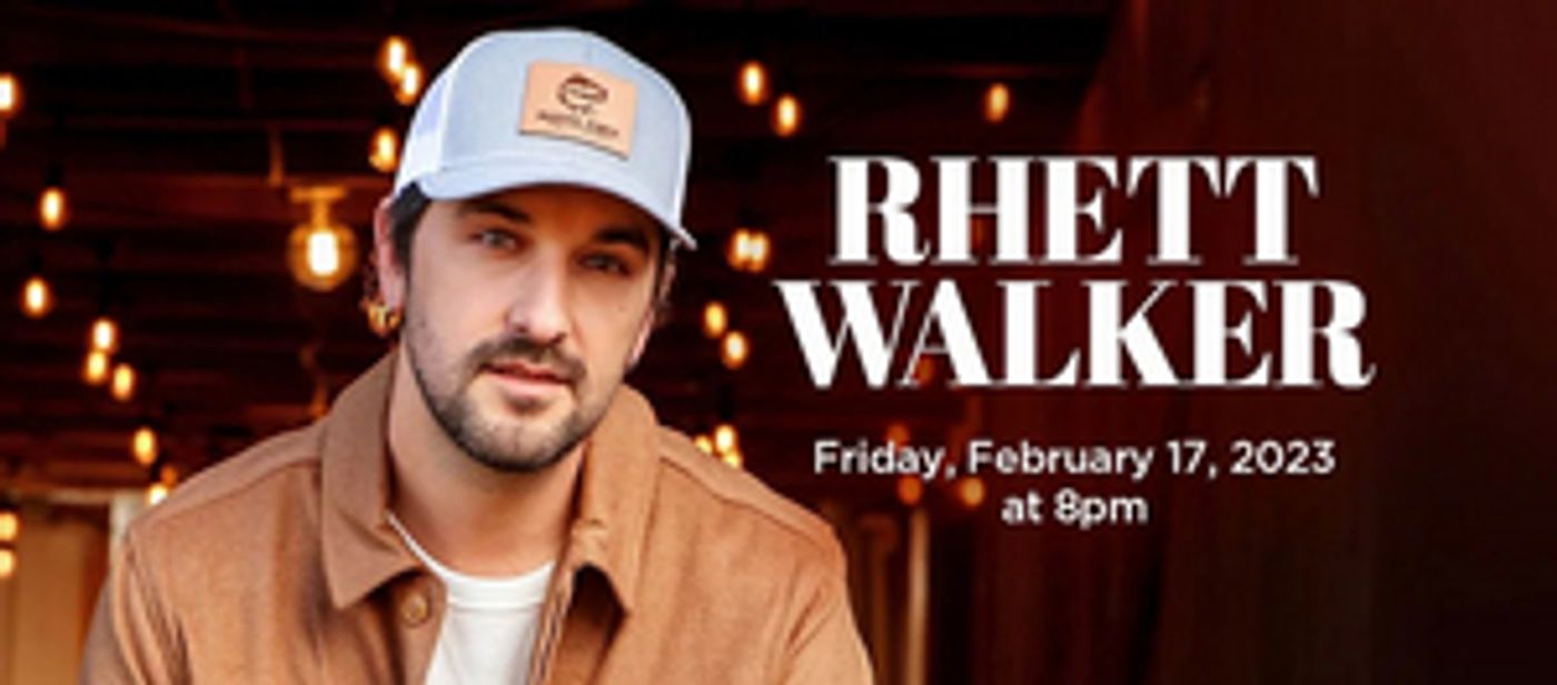 Rhett Walker Comes to the Round Barn Theatre This Weekend  Image