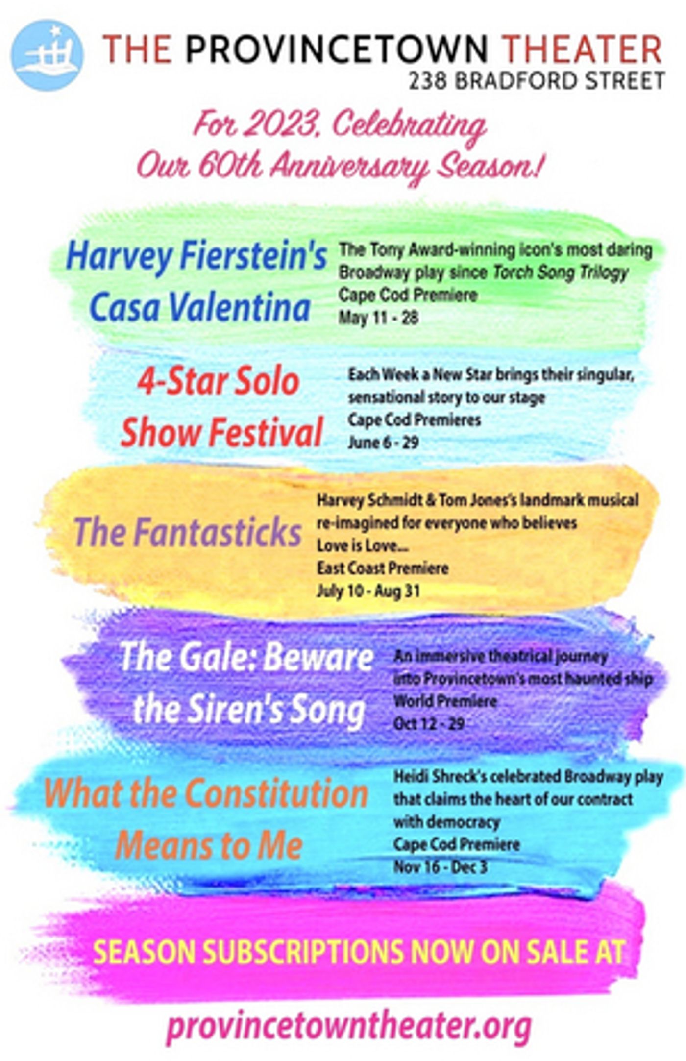 East Coast Premiere of Reimagined THE FANTASTICKS & More Set for Provincetown Theater 60th Anniversary Season  Image