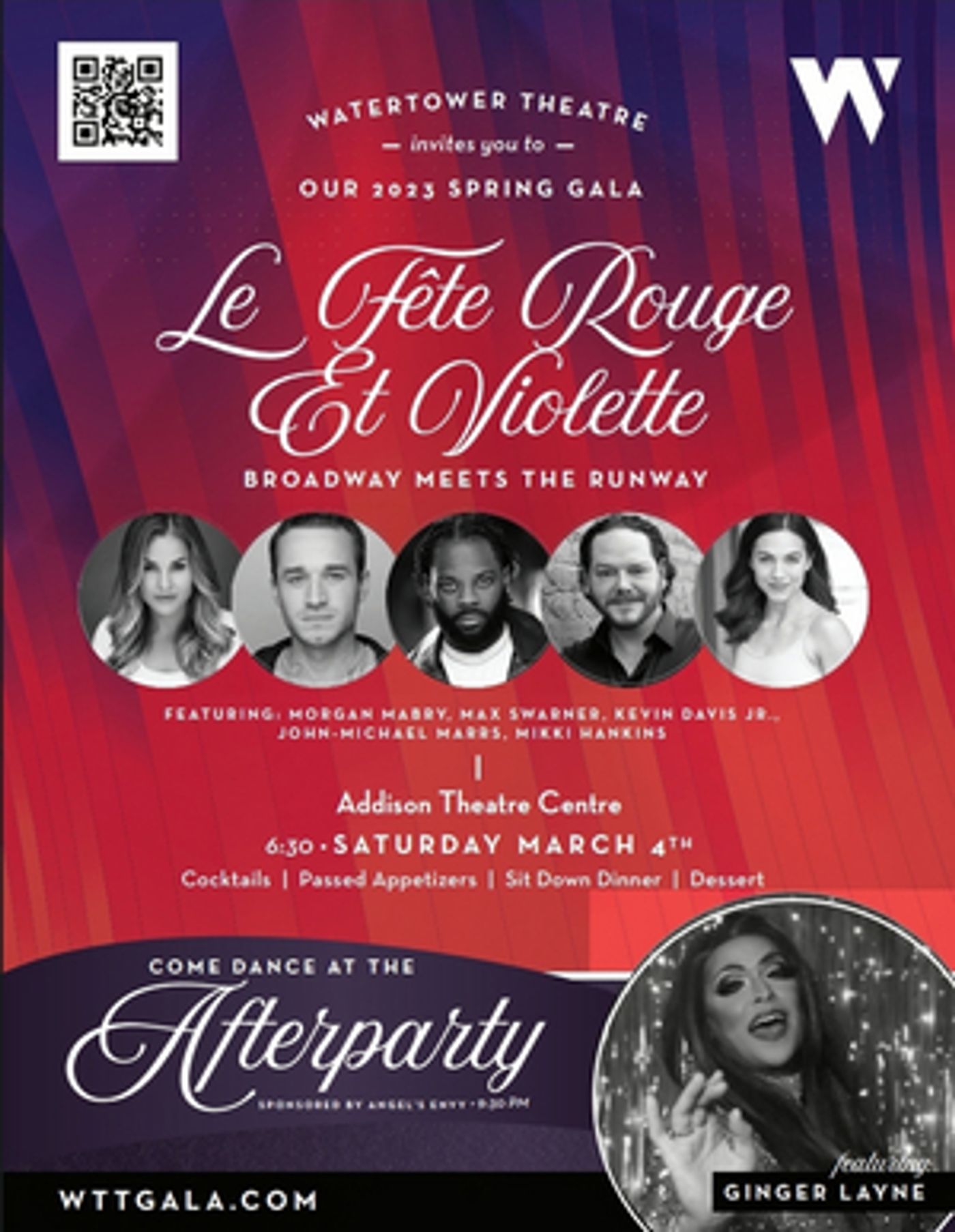WaterTower Theatre Announces Le Fete Rouge Violette: The Red and Purple Ball WaterTower Theatre Announces Le Fete Rouge Violette: The Red and Purple Ball Image