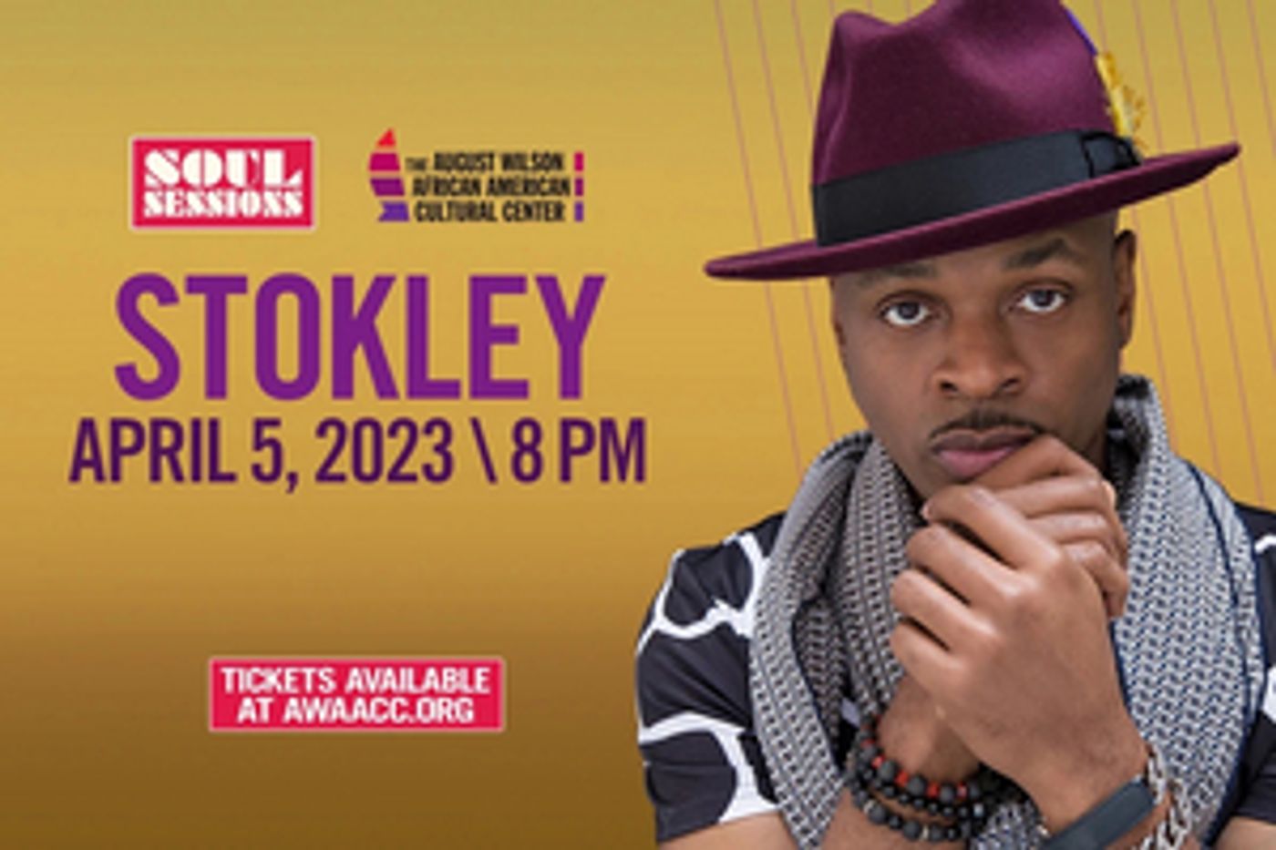 Mint Condition's STOKLEY Will Perform at Pittsburgh's AWAACC in April  Image