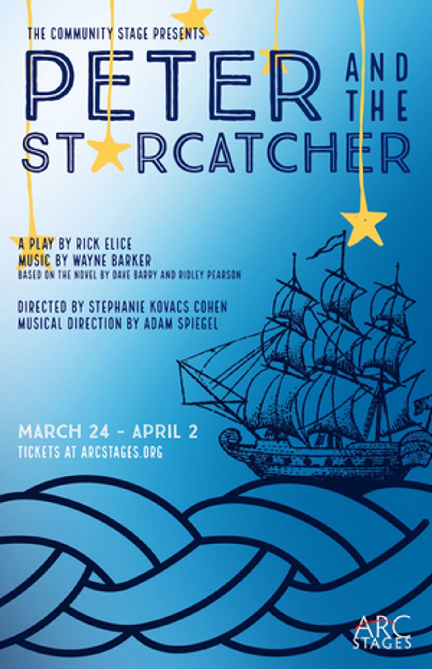Arc Stages Presents PETER AND THE STARCATCHER in March  Image