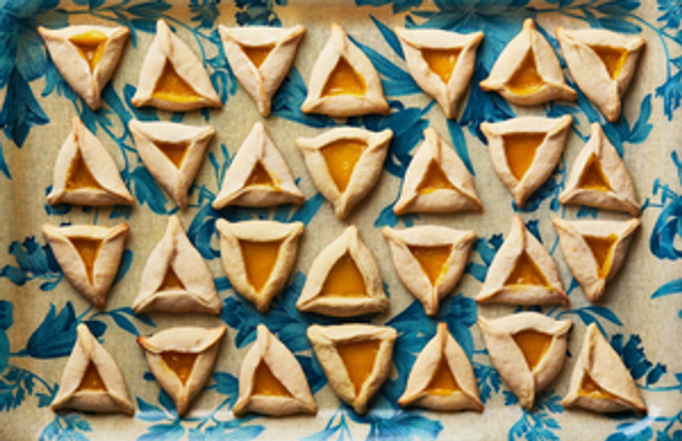 PURIM Baking Recipe - Hamantaschen with Lemon Curd Filling  Image