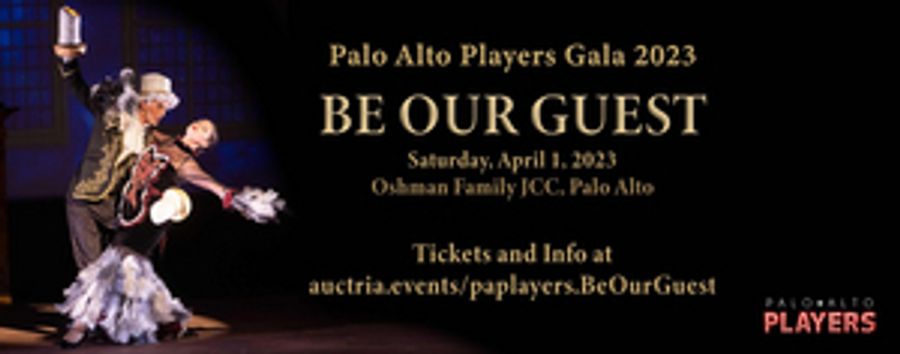 Palo Alto Players Announces 2023 Gala Fundraiser 'Be Our Guest' Image