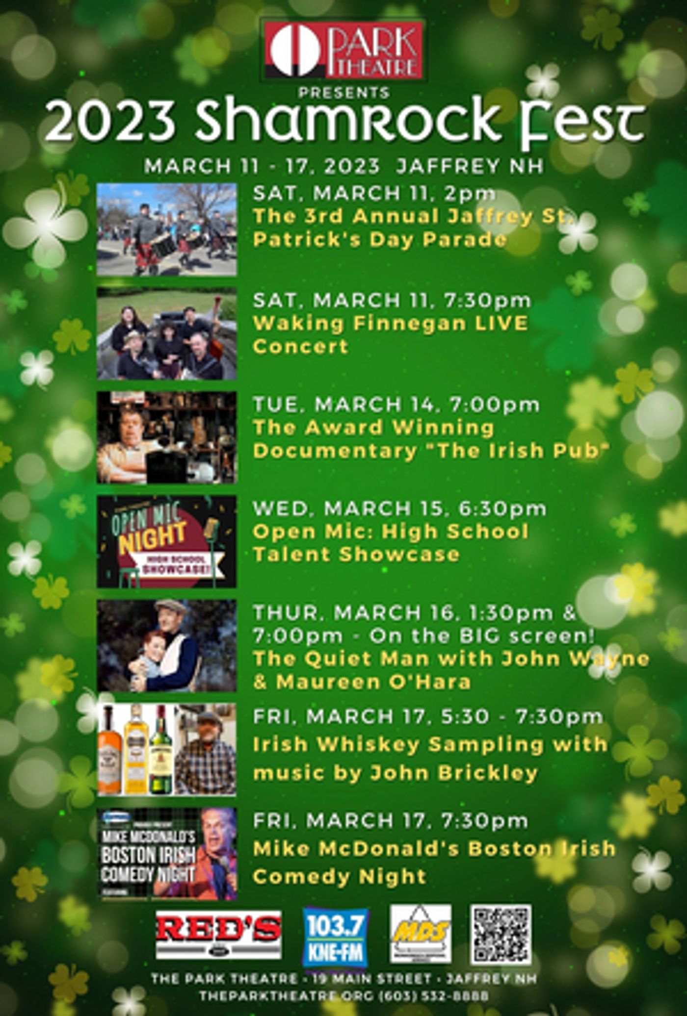 Park Theatre Announces Shamrock Fest Schedule For 2023  Image