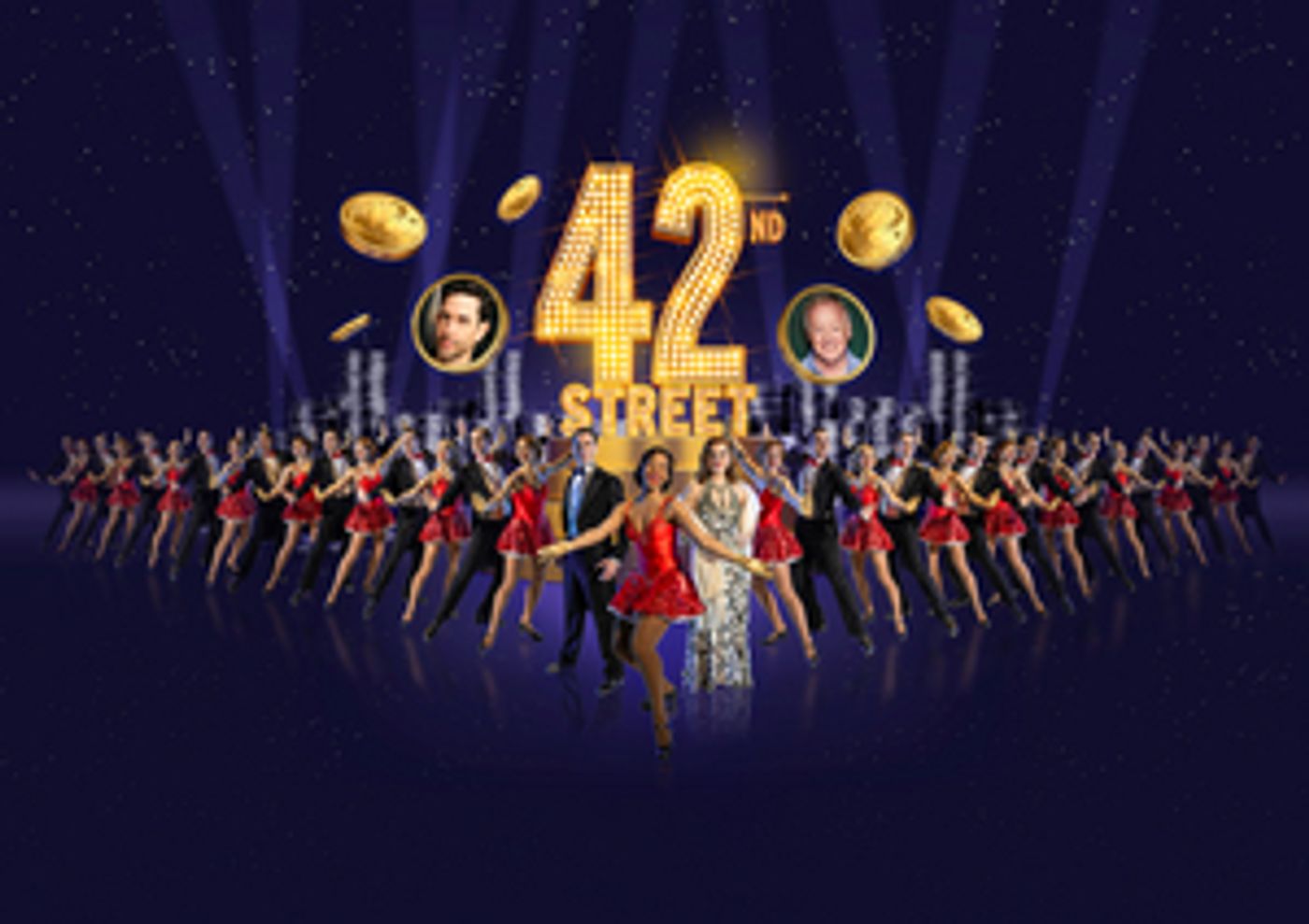 Ruthie Henshall, Adam Garcia, Les Dennis and Nicole-Lily Baisden Will Lead 42ND STREET at Curve Leicester and Sadler's Wells  Image