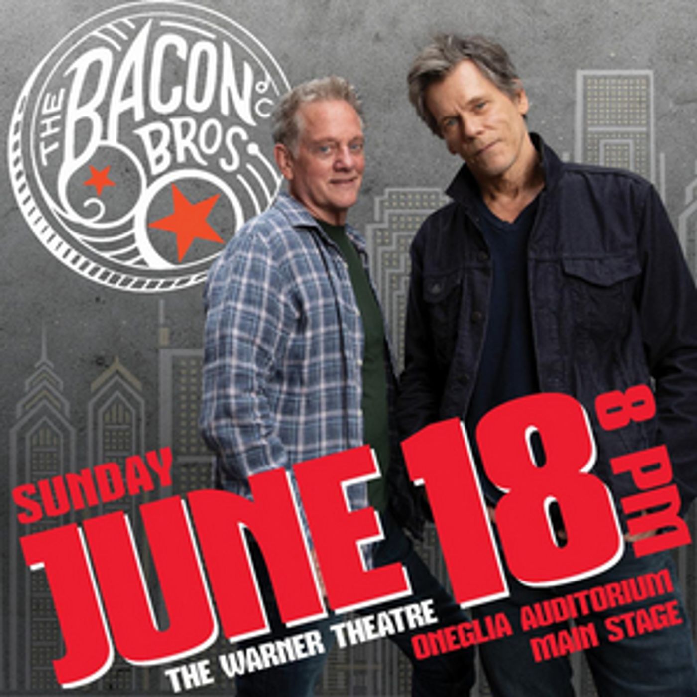 THE BACON BROTHERS Come to the Warner in June  Image