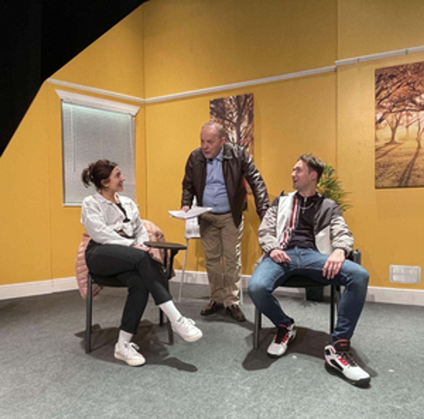 Review: JUMPING THE SHARK, Upstairs at the Gatehouse  Image