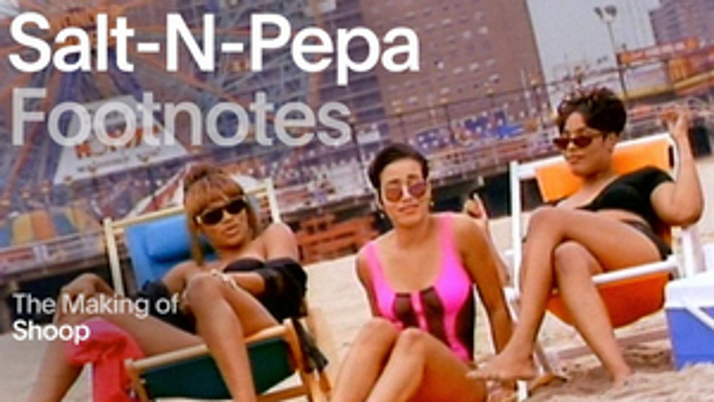 VIDEO: Salt-N-Pepa Goes Behind the Scenes of 'Shoop'  Image