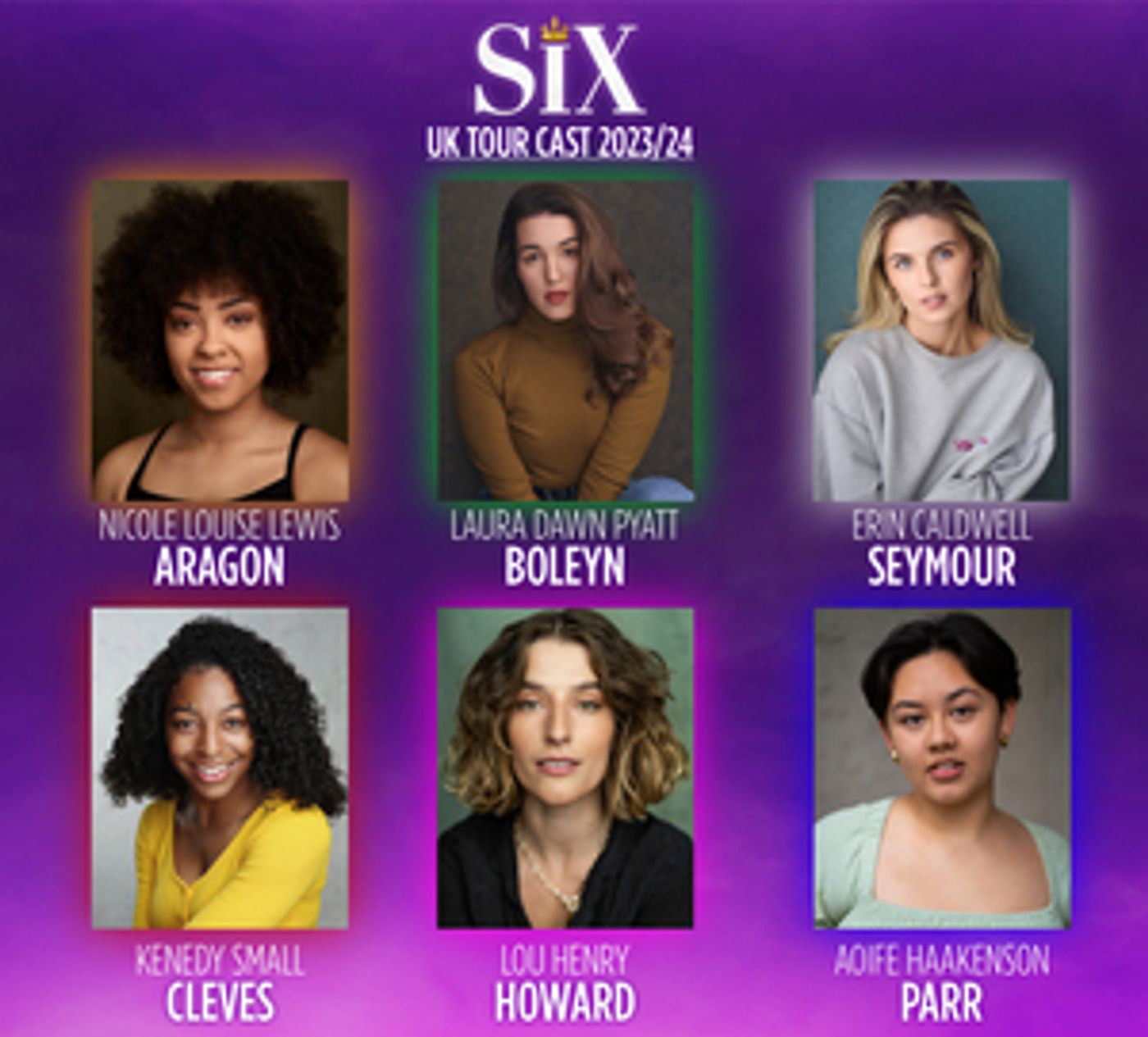 The UK Tour of SIX Will Welcome a New Cast Beginning Next Month  Image