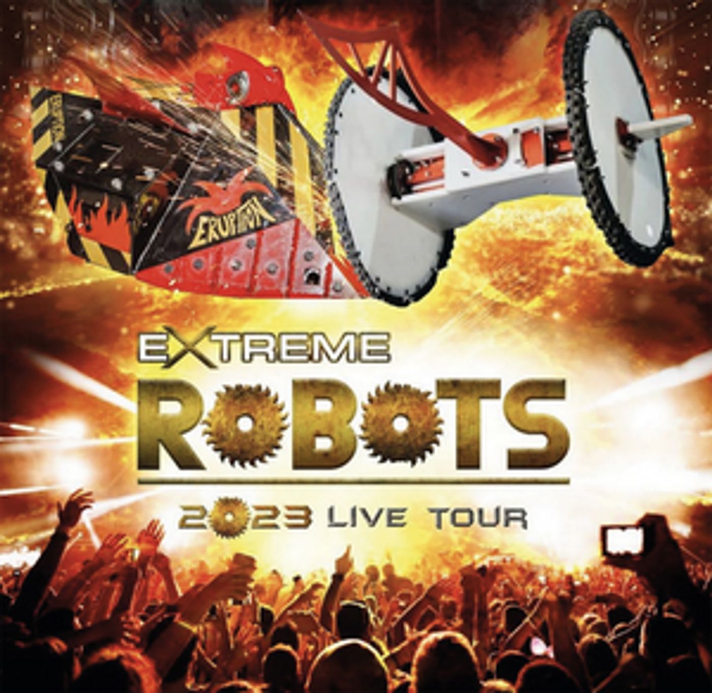 EXTREME ROBOTS UK LIVE TOUR 2023 to Launch in May  Image