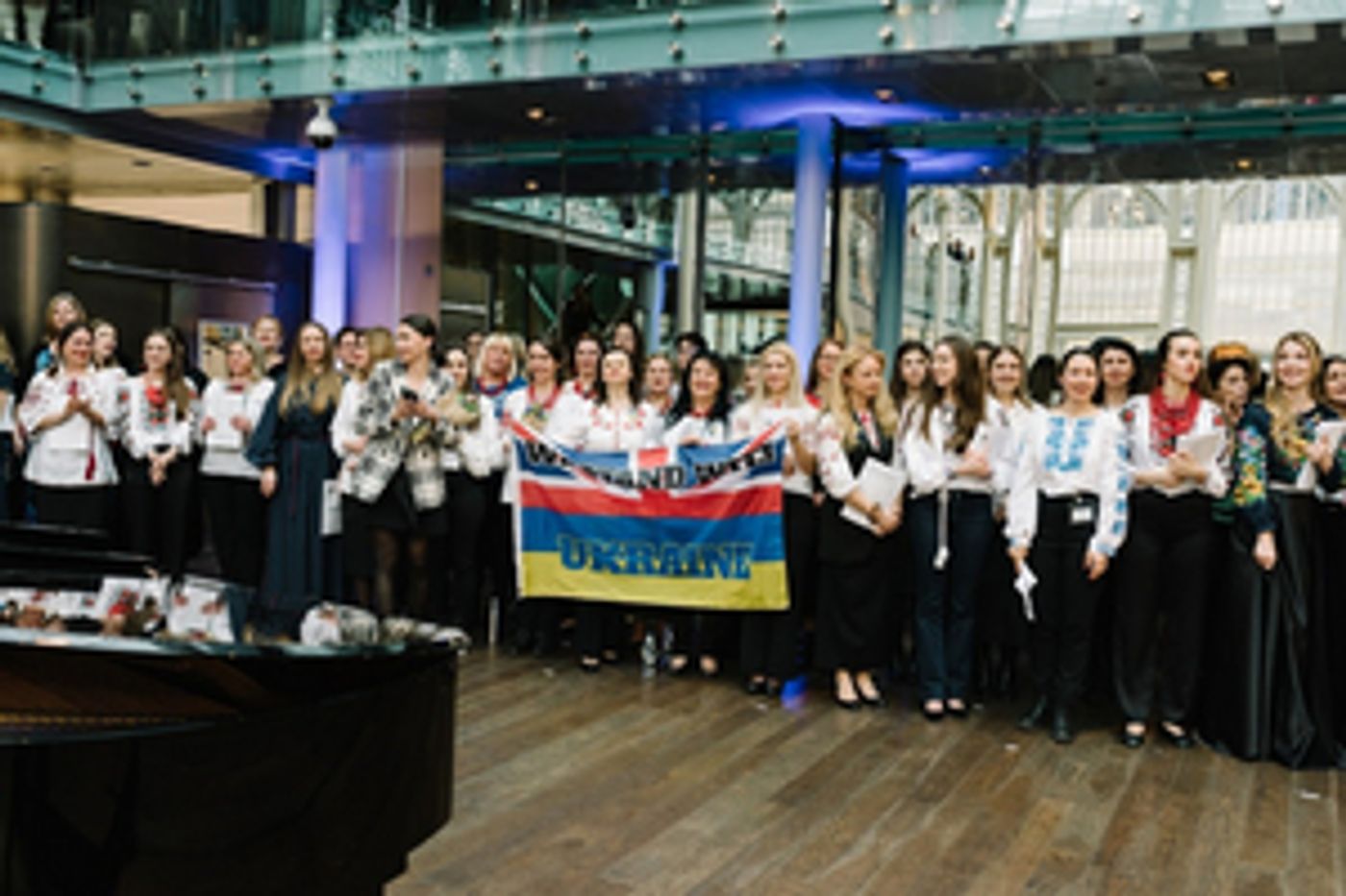 130 Ukrainians Join Royal Opera Chorus For Special Performance  Image
